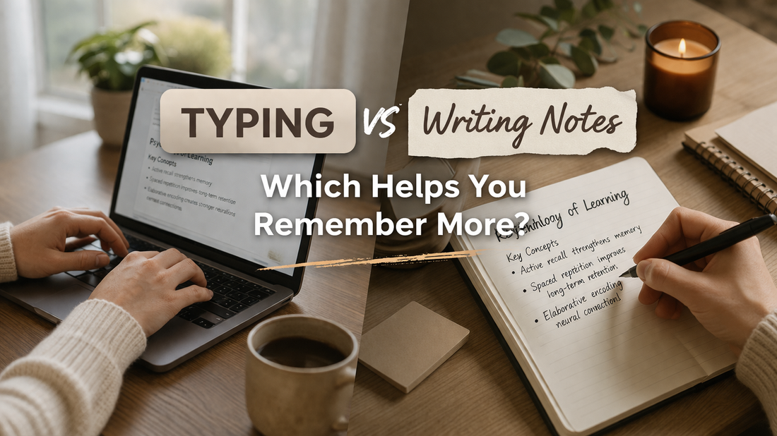 Typing vs Writing Notes: Which Helps You Remember More?