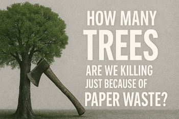 Paper Ripping Tree How Many Trees Are We Killing Just Because of Paper Waste? – TCTEC ...