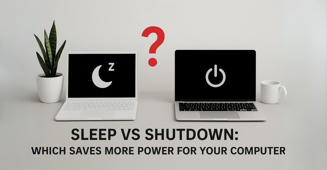 Sleep vs Shutdown: Which saves more power for your computer?