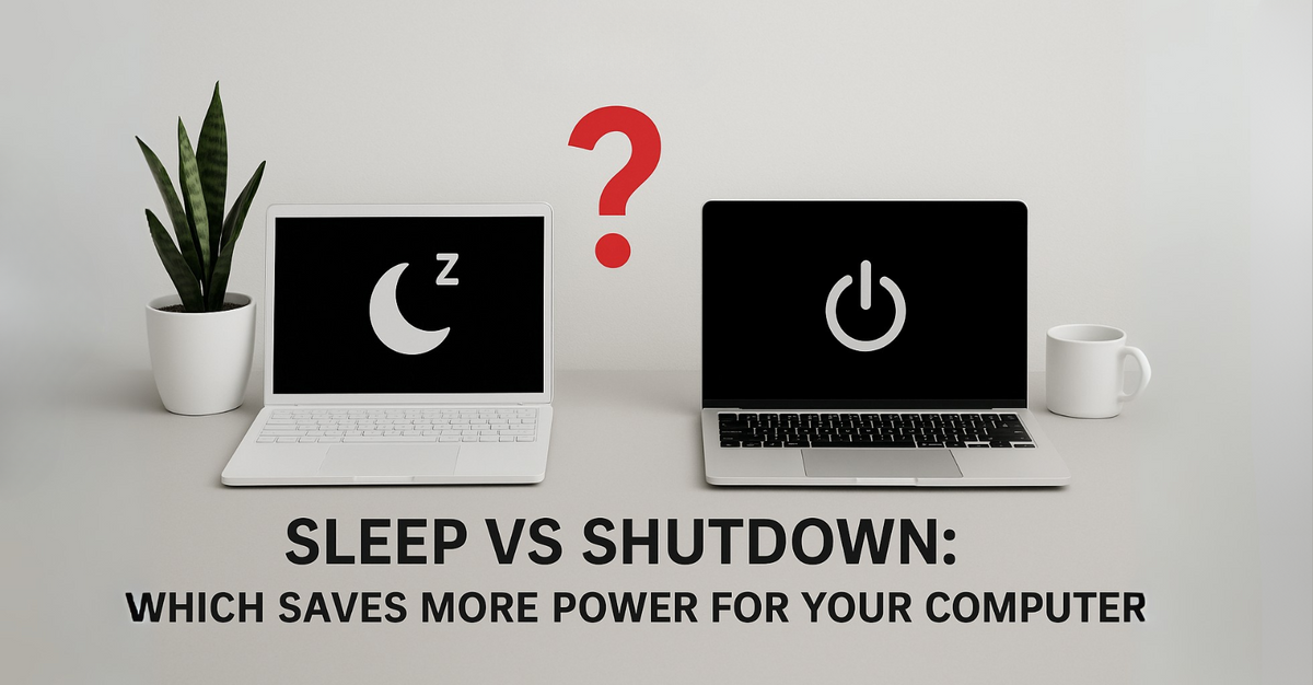 Sleep vs Shutdown: Which saves more power for your computer? – TCTEC ...